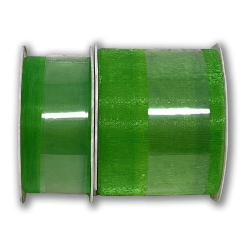 Flag Green Voile Ribbon